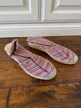 Cuña Artesania Multicolor Espadrille Sandals
